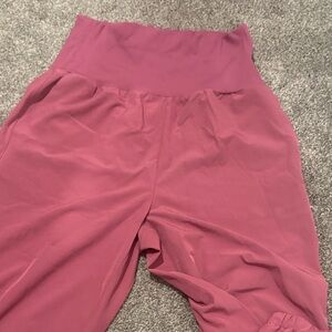 Women  Pink Joggers Bottoms size large